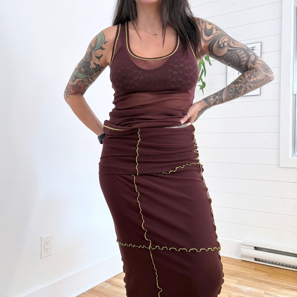 Marina moscone layered long sleeve top - Picture 4 of 13